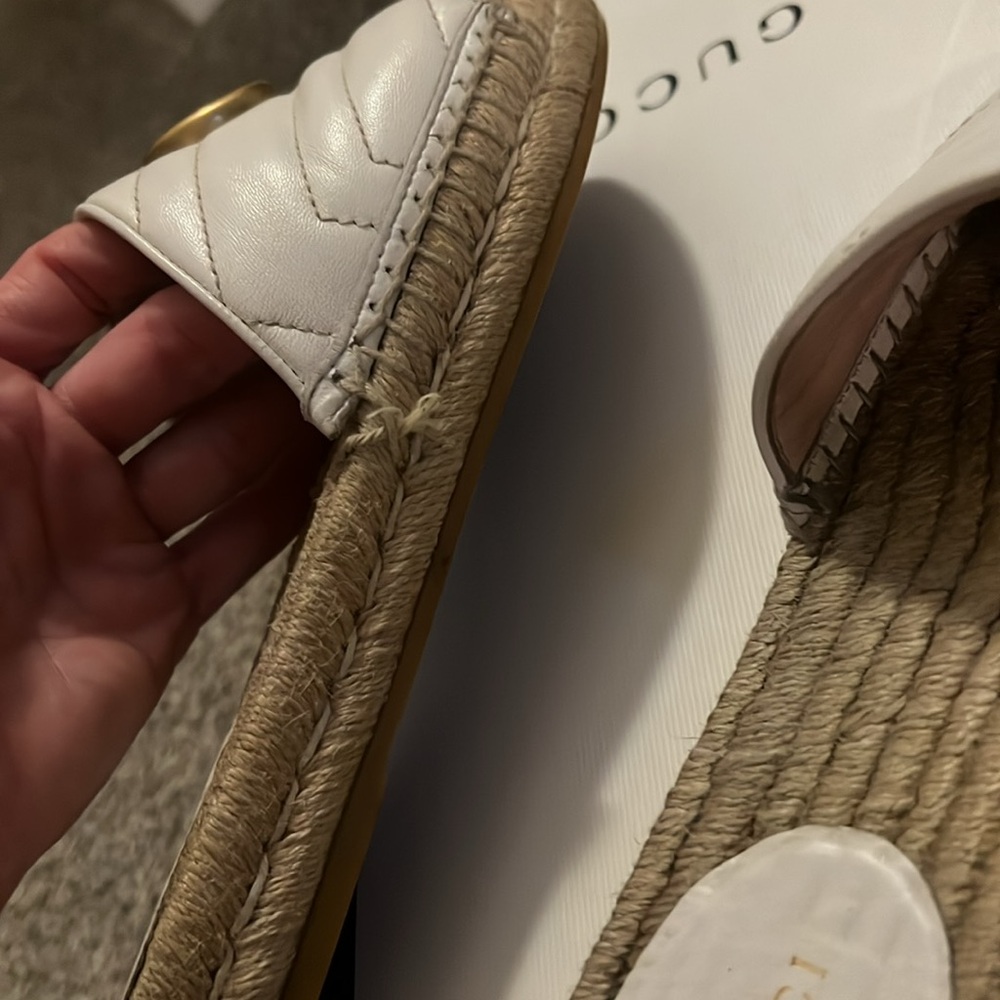 Gucci GG sandals. 7 - Picture 10 of 11